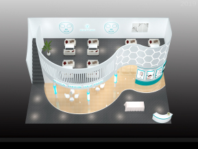 BEAUTY展览模型