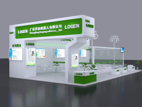 罗庚机器人展台模型