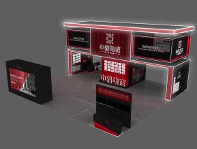 中鼎集成技术展台模型
