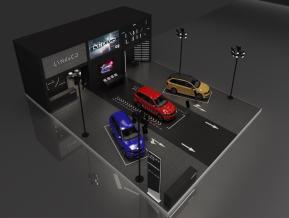 领克展台模型