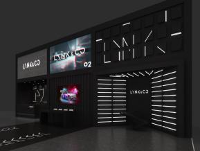 领克展台模型