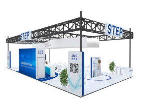 STEP桁架结构展台