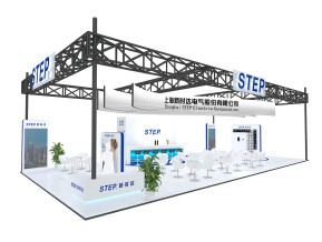 STEP桁架结构展台