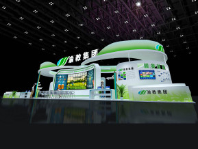 渝教集团展台模型