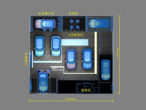 MINI展台展览模型