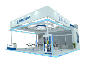 电梯展欣达展台