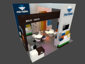 飞腾展览模型