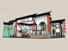 秦淮人家展览模型