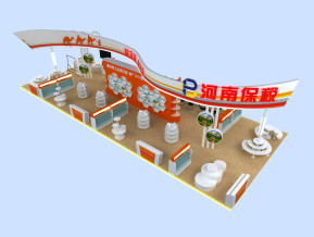 河南保税展览模型