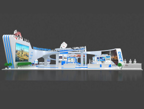 重庆城投集团展览展示模型