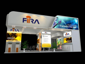 FIRA电子展台模型