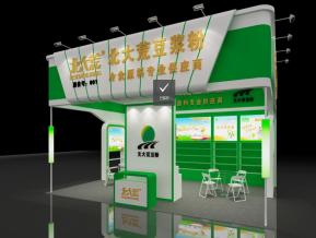 北大荒豆浆粉展览模型