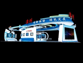 漳州馆展览模型