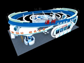 漳州馆展览模型