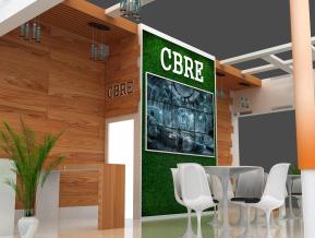 CBRE展览模型