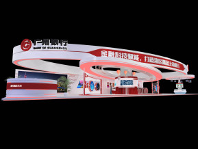 广州银行展览模型