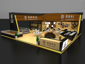 鑫融食品展览模型