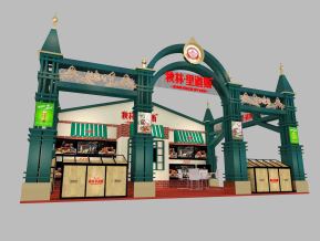 秋林里道斯展览模型