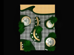纯竹工坊展览模型