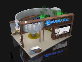 威海建大实业展览模型
