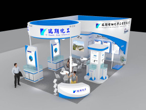 瑞琪化工展览模型
