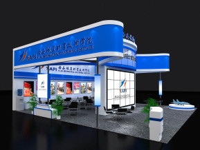 西安航空职业展览模型