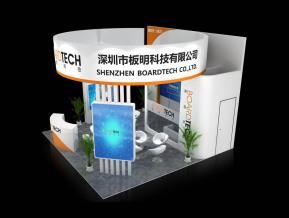 板明电子展览模型