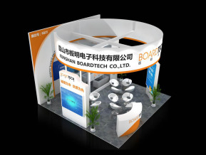 板明电子展览模型