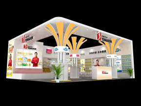 多加多乳业展览模型