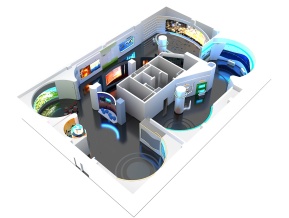 文化展馆3D模型