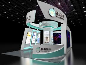 驯鹿旅行展台模型