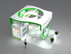 百草药业展览模型