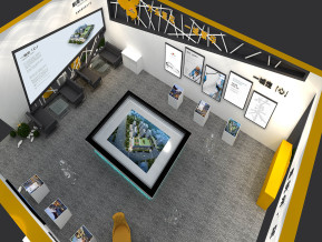 杭海万朵城展览模型
