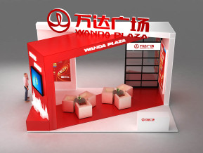 万达广场展览模型