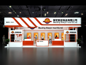 前进食品展览模型