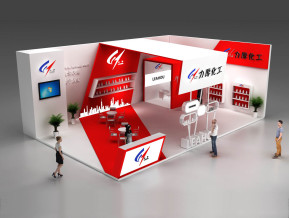 力厚化工展览模型