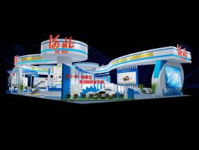 西博会河北展览模型