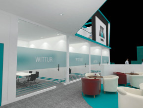 WITTUR电梯展台模型