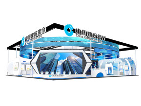 中国建设银行展览模型