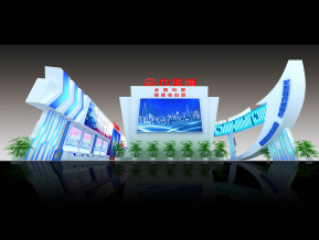 巾帼馆展览模型