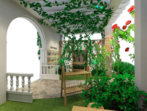 蓝盾之星展览模型