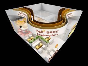包商银行展览模型