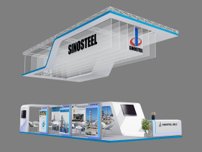 SINOSTEEL展台模型