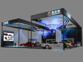 车衣裳展览模型