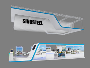 SINOSTEEL展台模型