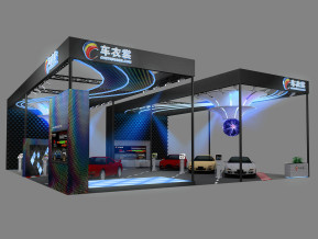 车衣裳展览模型