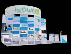 iwown fit展台模型