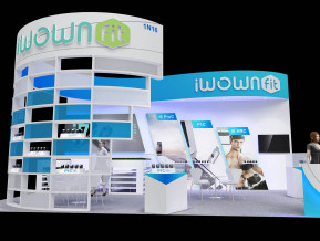 iwown fit展台模型