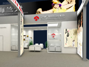 江苏广电展览模型