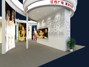 江苏广电展览模型